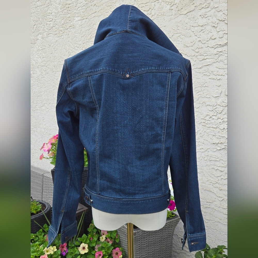 Liverpool Los Angeles Hooded Denim Jacket - Picture 14 of 16